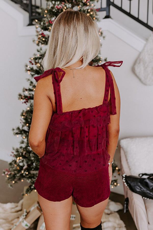 Can't Help Loving You Peplum Top Product Image