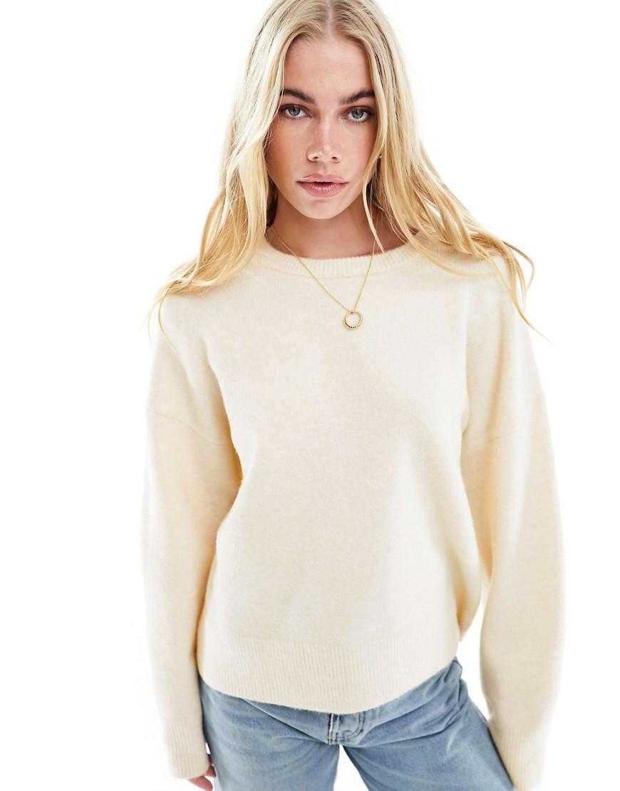 ASOS DESIGN boxy crew neck sweater Product Image