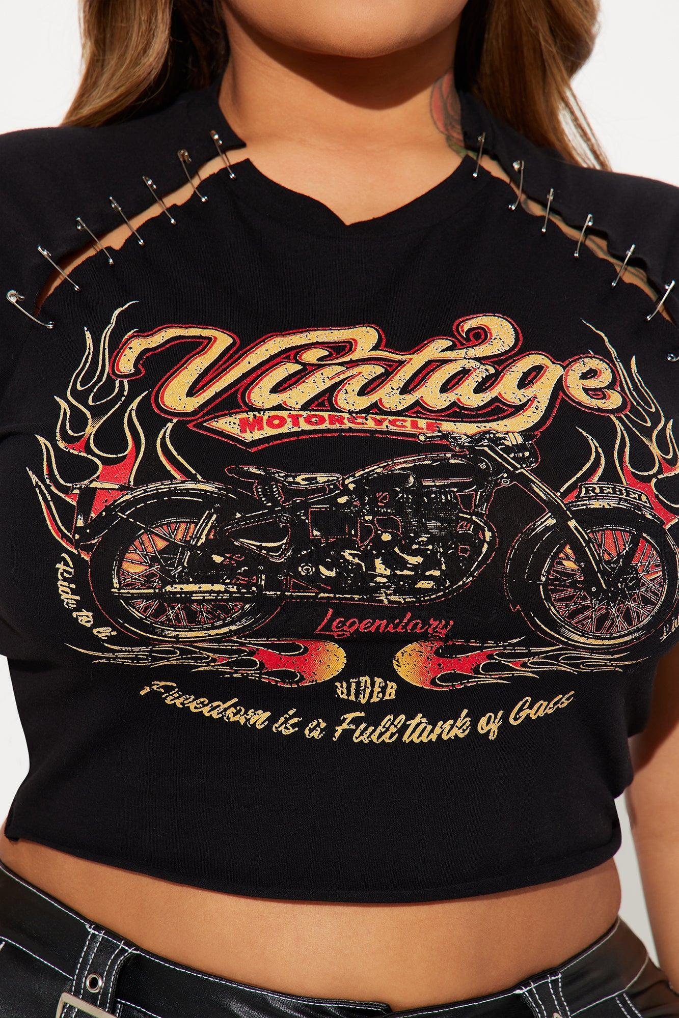Vintage Rock Hardware Tee - Black Product Image