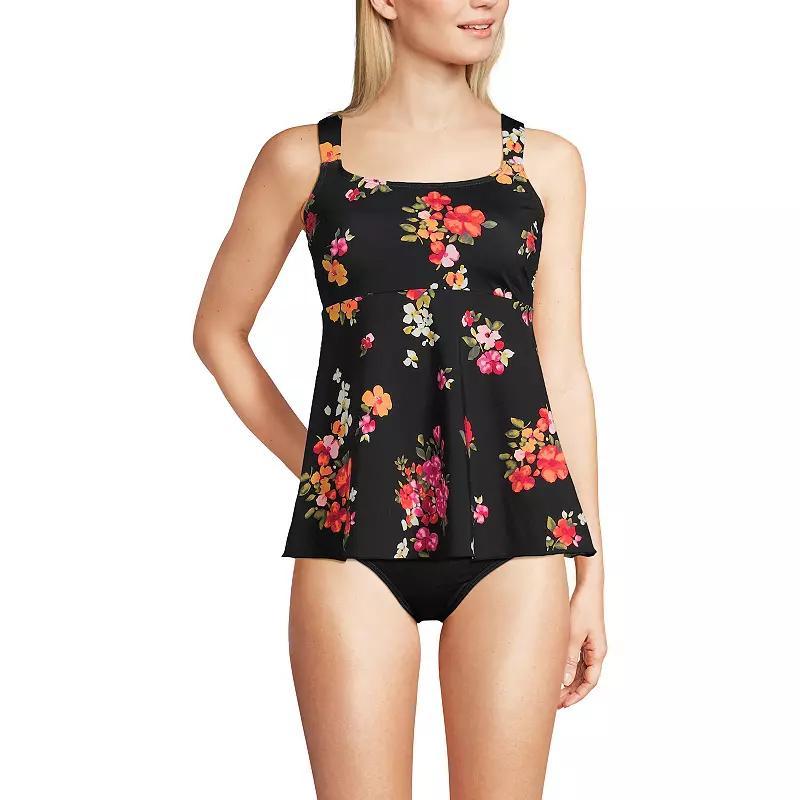 Women's Lands' End Flutter Empire UPF 50 Tankini Swimsuit Top,  Product Image