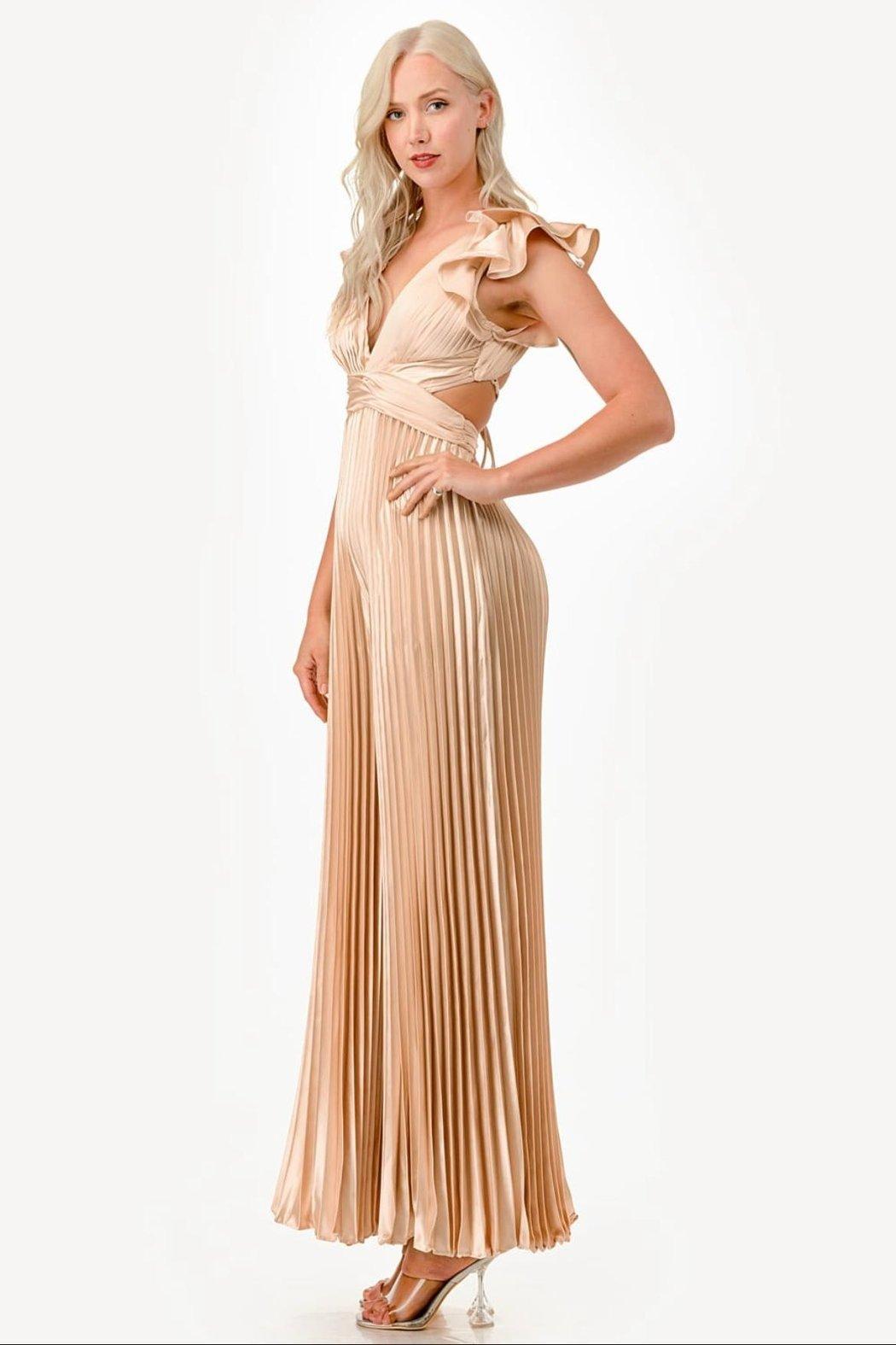 Pleated Jumpsuit Product Image
