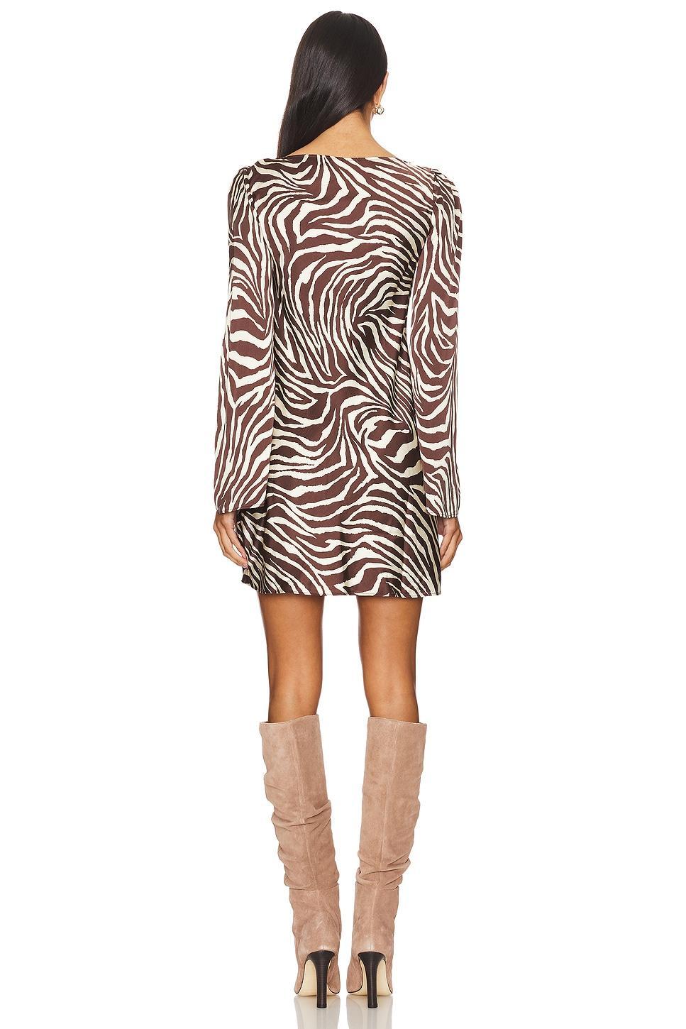 x REVOLVE Basier Mini Dress Stone Cold Fox Product Image