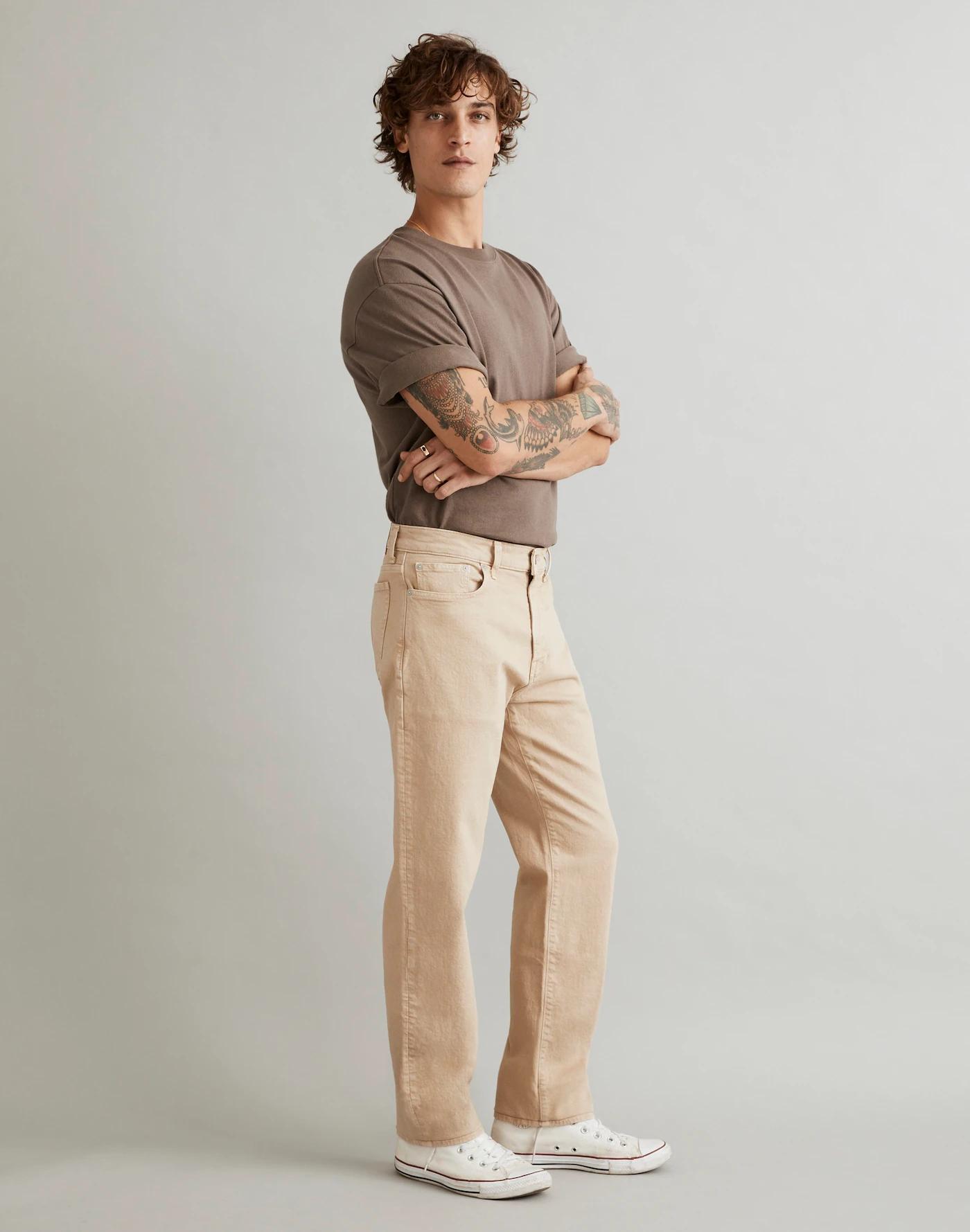 The 1991 Straight-Leg Jean in Matchstick Wash: Garment-Dyed Edition Product Image