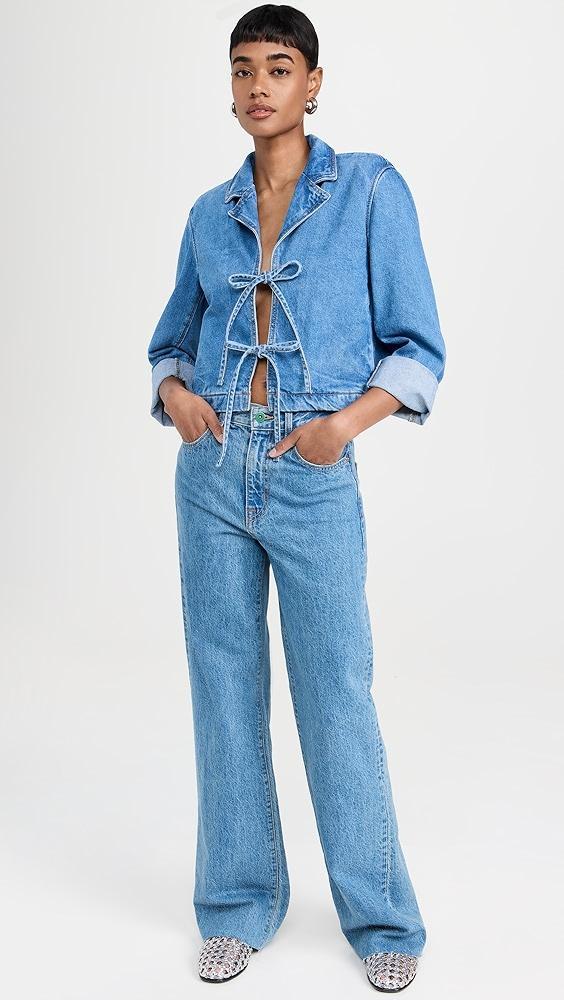 KITRI Cressida Denim Blazer | Shopbop Product Image