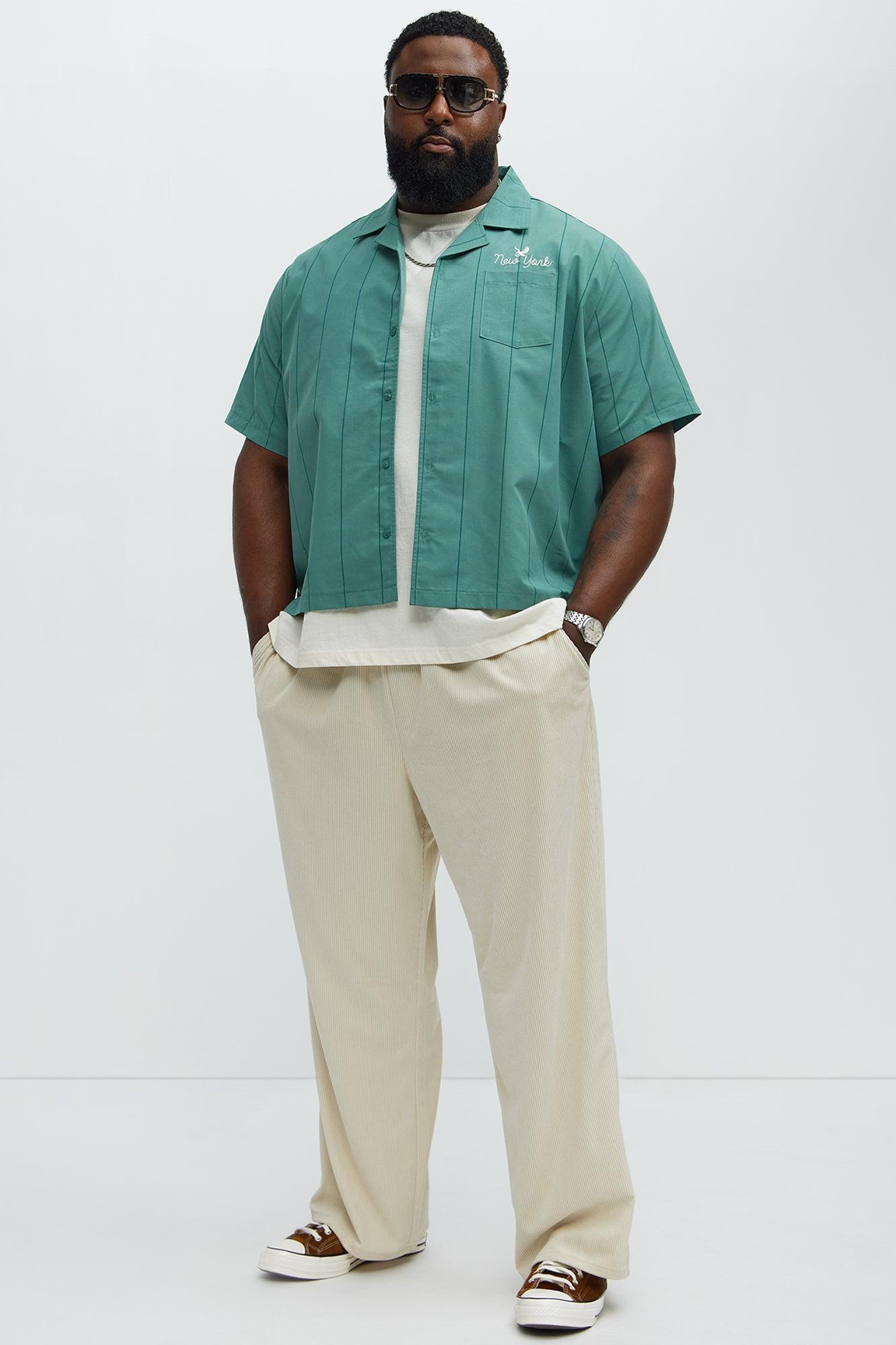 Beau Baggy Corduroy Pants - Cream Product Image