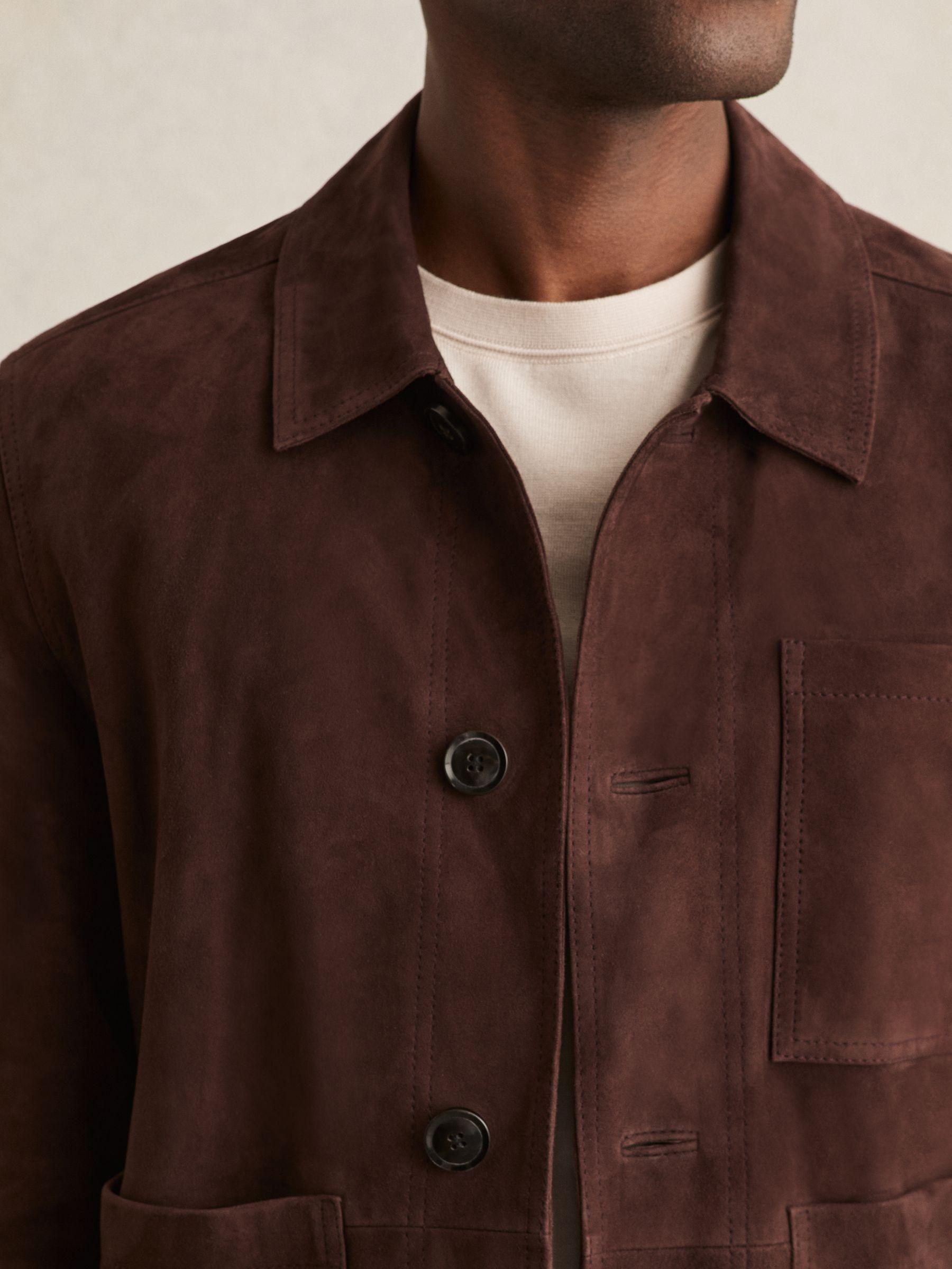 Jacket in Chocolate Brown Product Image