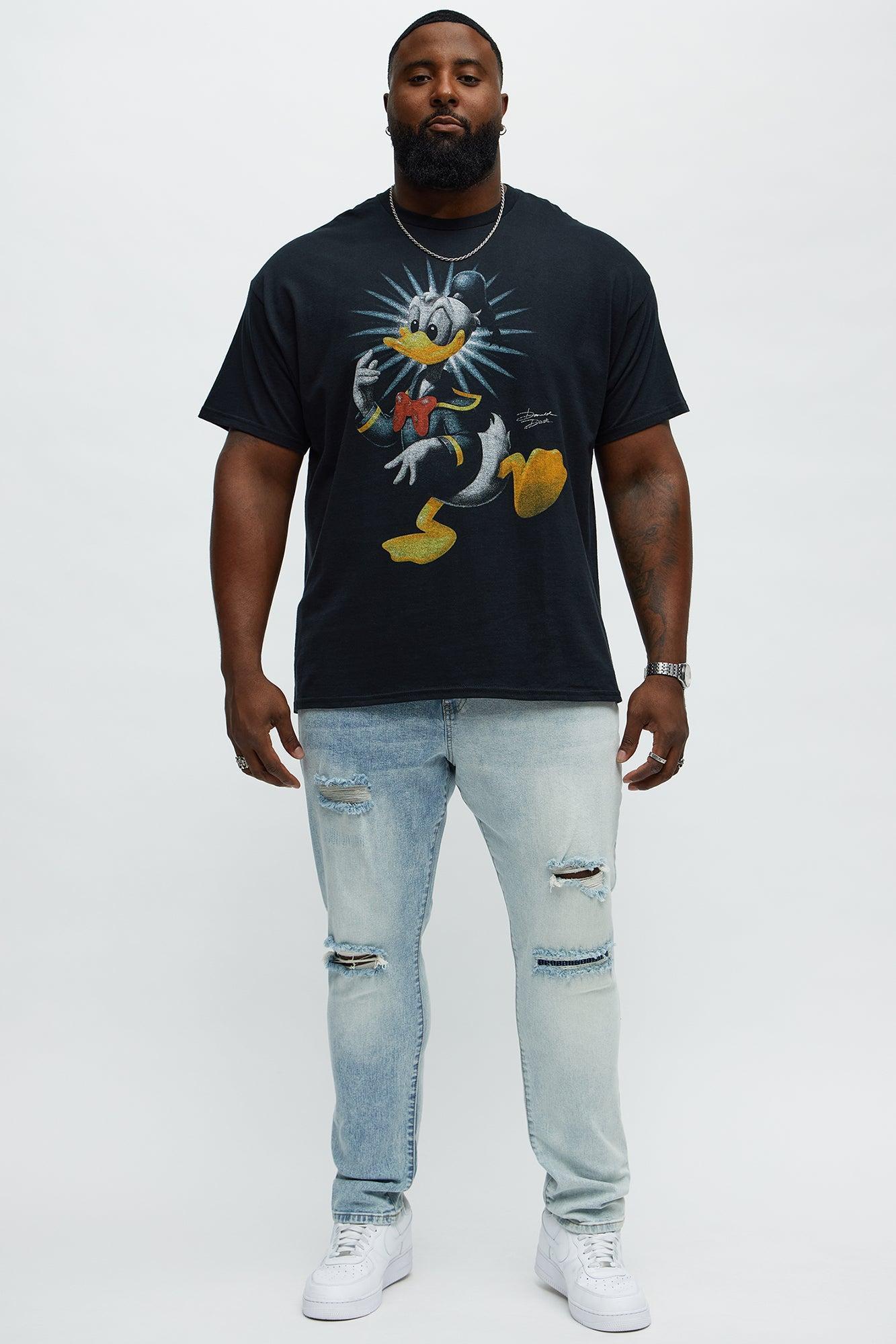Disney Donald Duck Short Sleeve Tee - Black Product Image