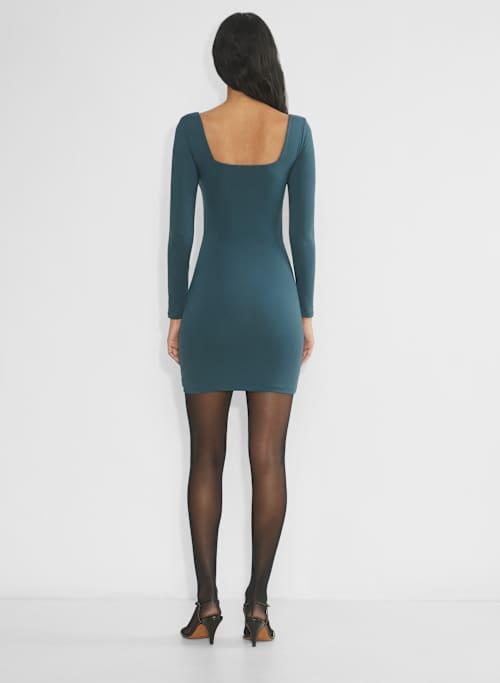 contour squareneck longsleeve mini dress Product Image