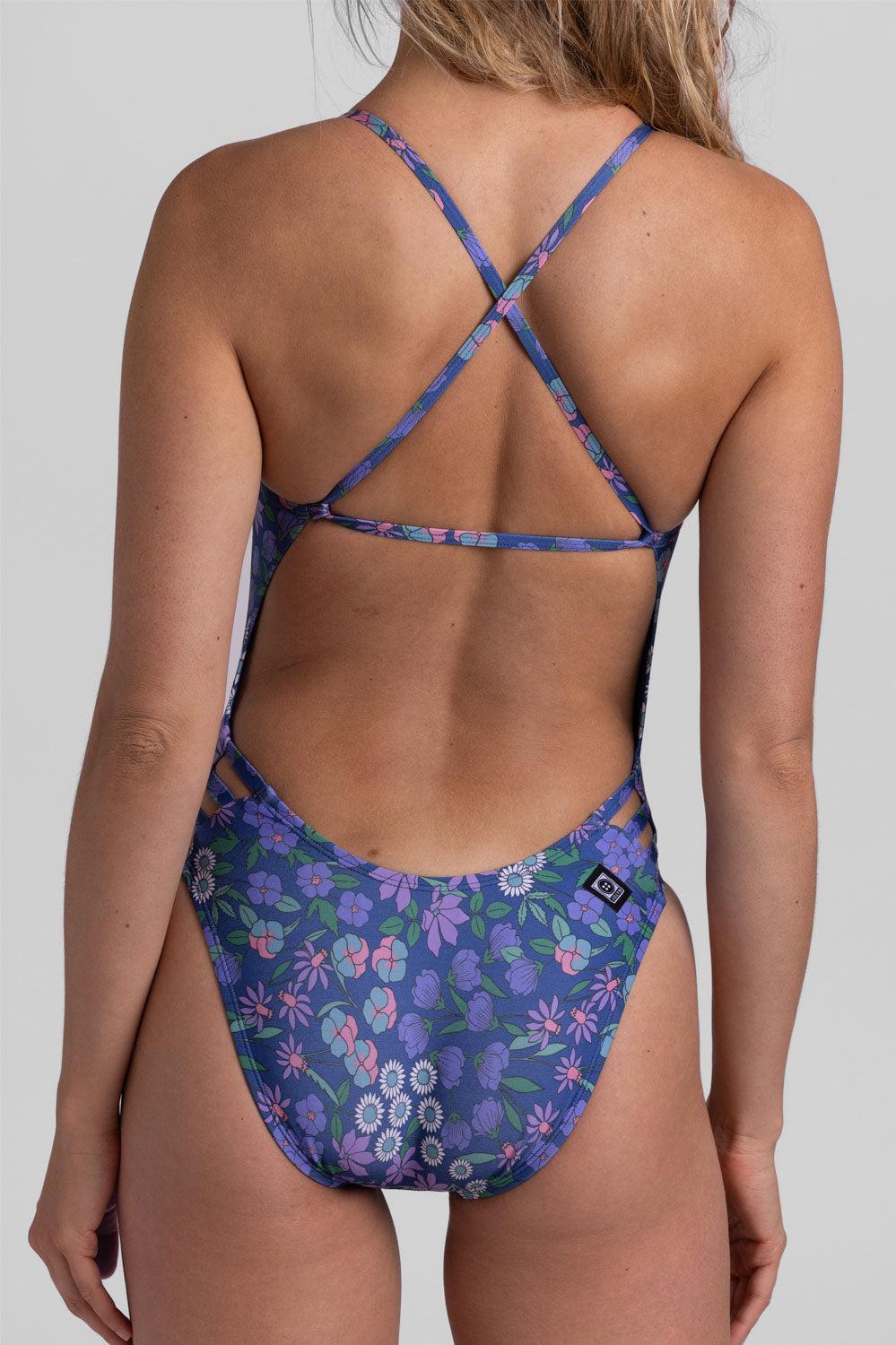 Julian Swim Onesie - Lake Flora Female Product Image