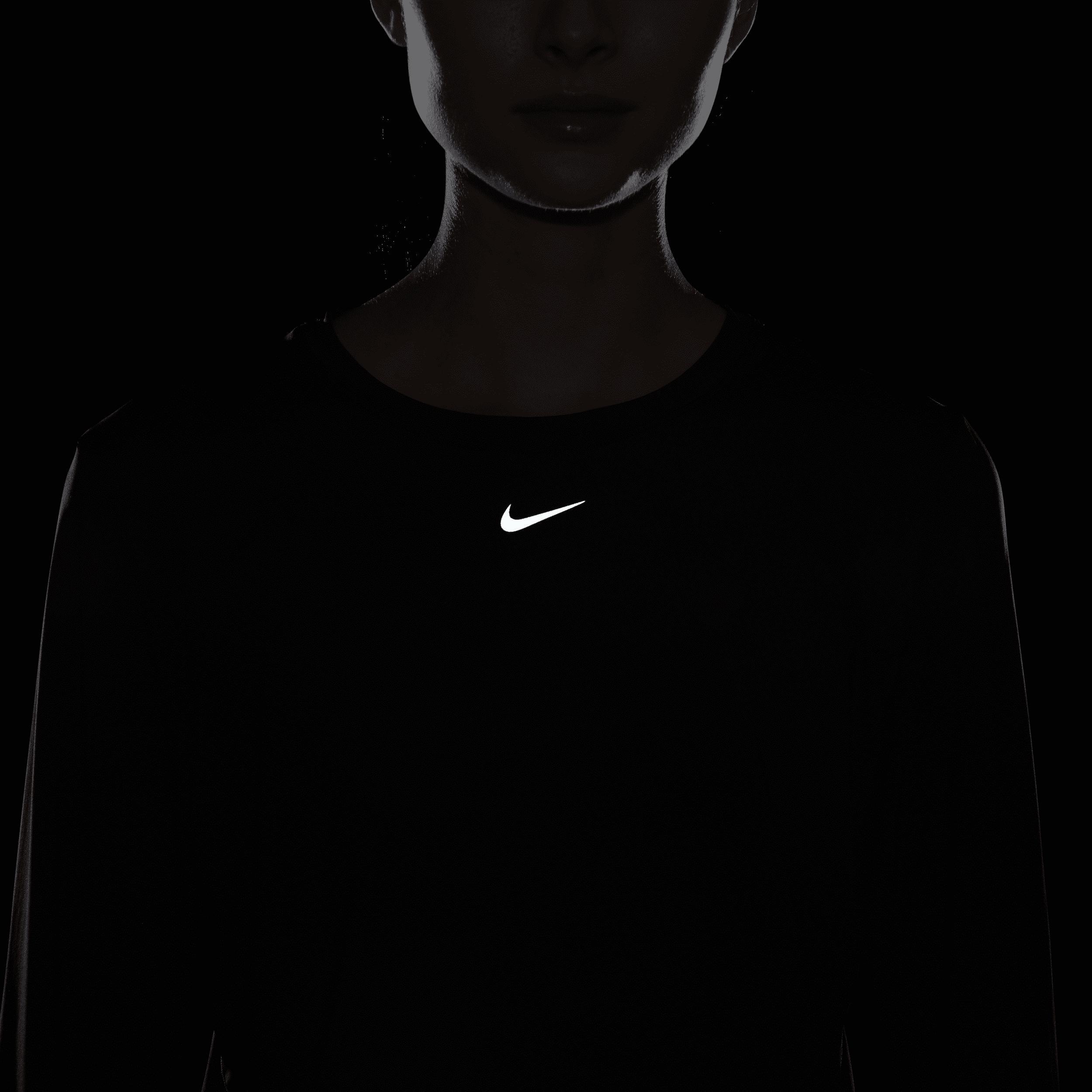 Nike One Classic Women's Dri-FIT Long-Sleeve Top Product Image