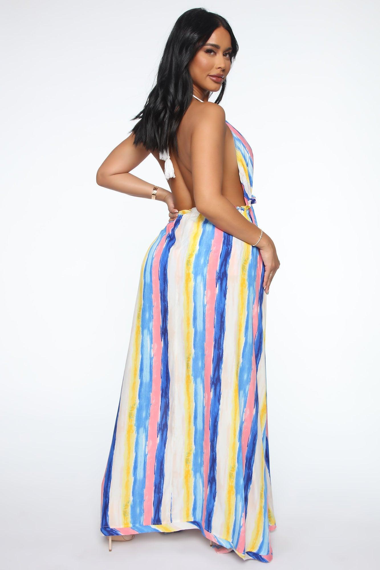 Gypsy Rose Short Set - Blue/combo Product Image