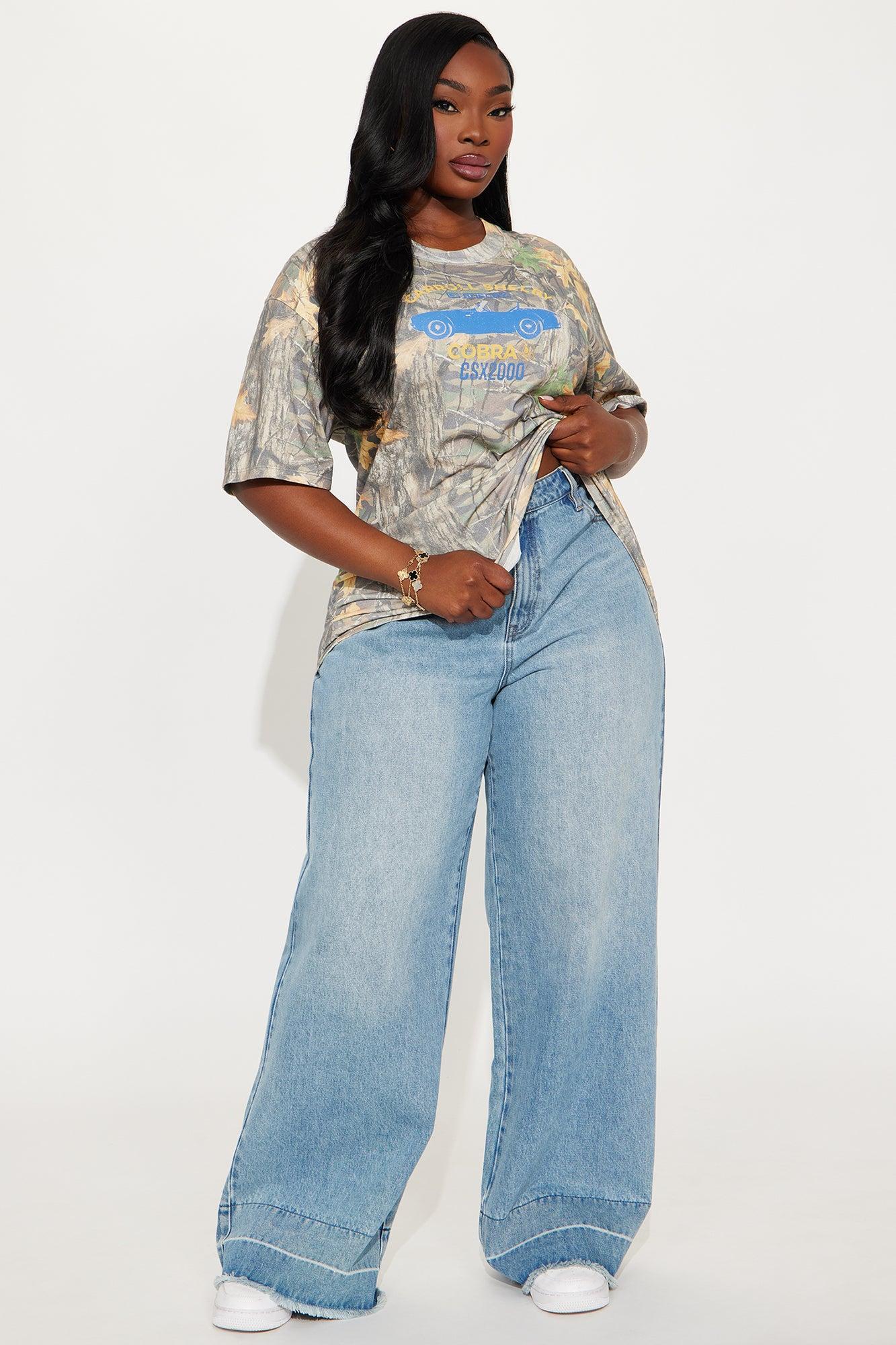 Shelby Cobra Camo Oversized Tee - Camouflage Product Image