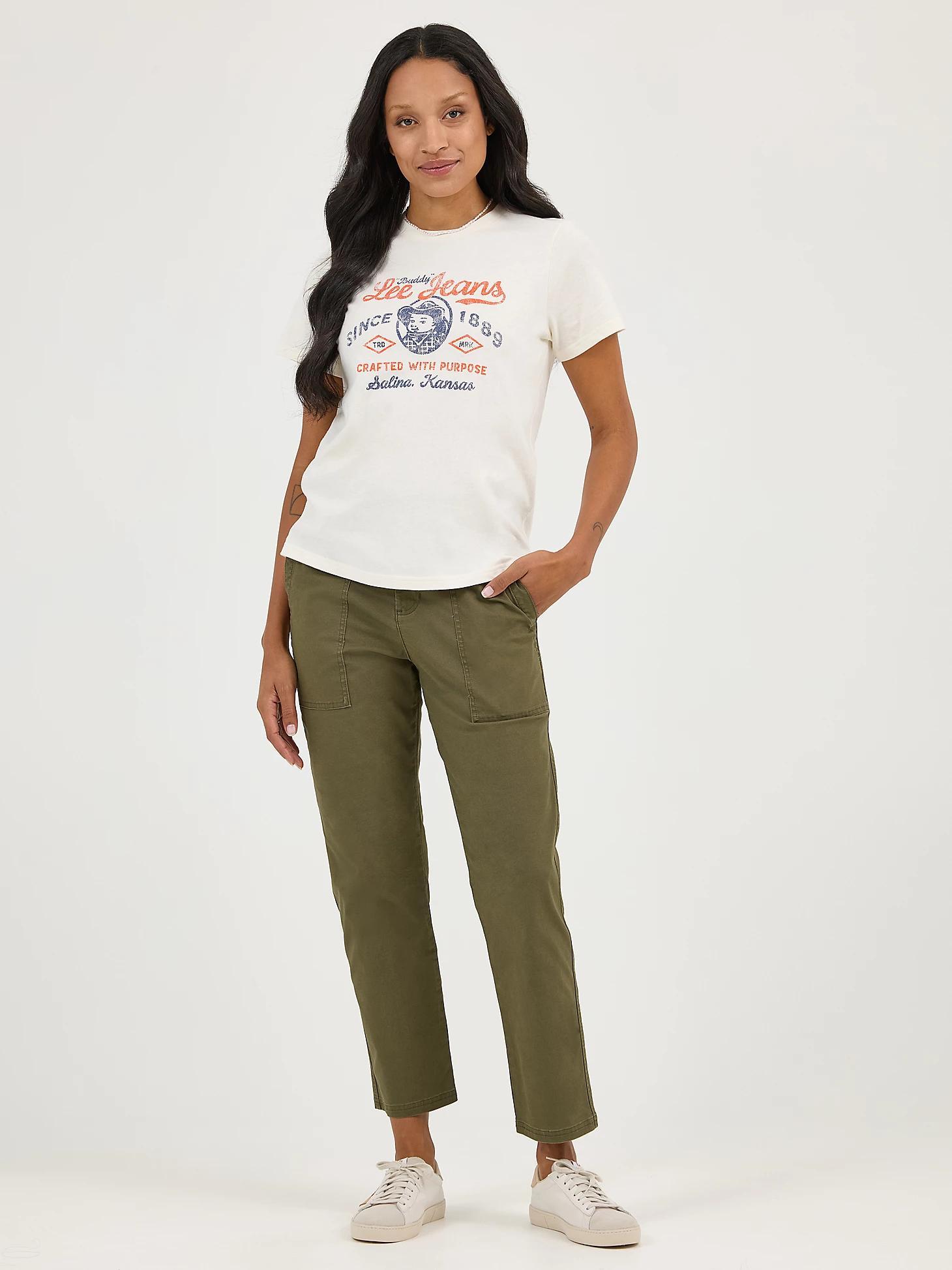 Women's Buddy Lee™ Jeans Graphic Tee | Women's Tops & Tees | Lee® Product Image