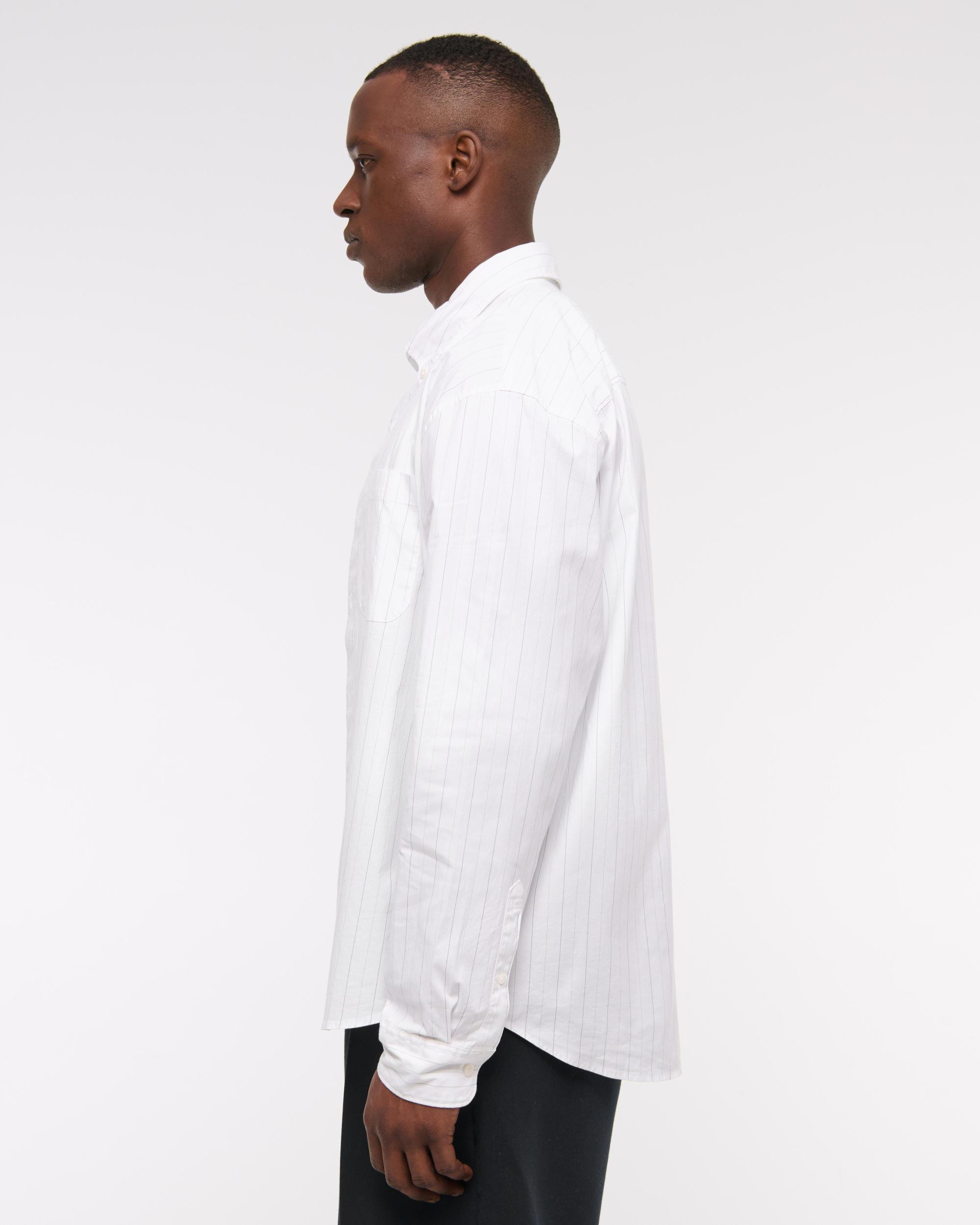 Poplin Button-Up Shirt Product Image