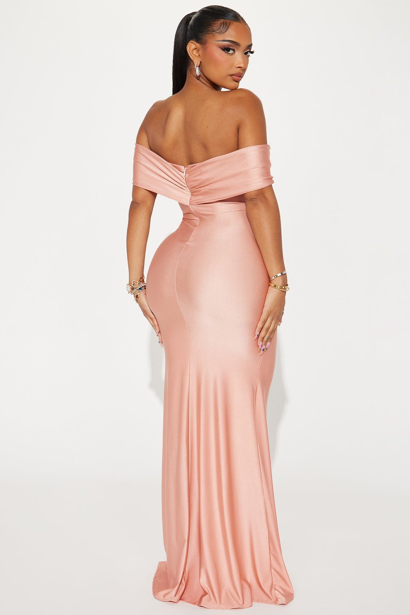 Don't Look Back Gown - Mauve Product Image