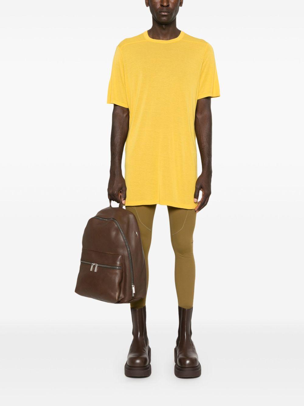 RICK OWENS Yellow Porterville Level T-shirt In 12 Lemon Product Image