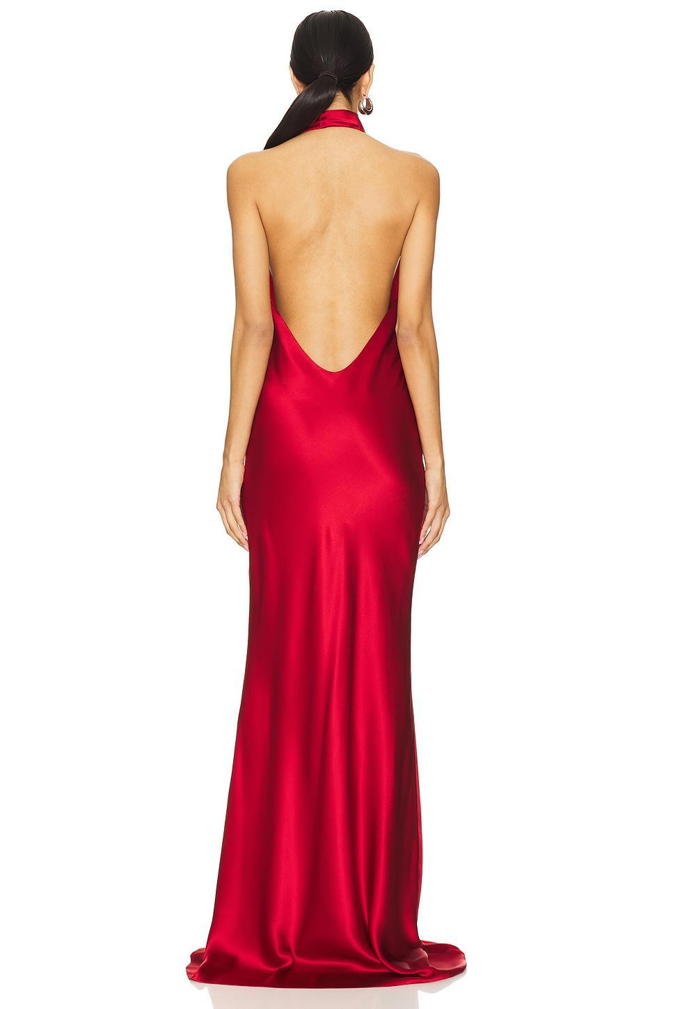 Halter Drape Bias Gown The Sei Product Image