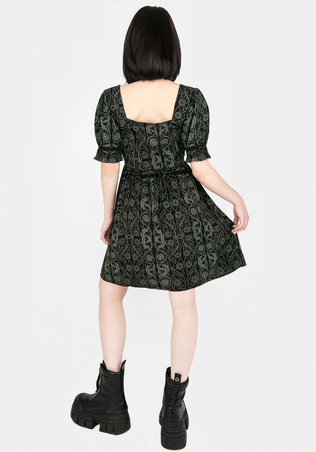 Fianna Button Front Mini Dress Product Image