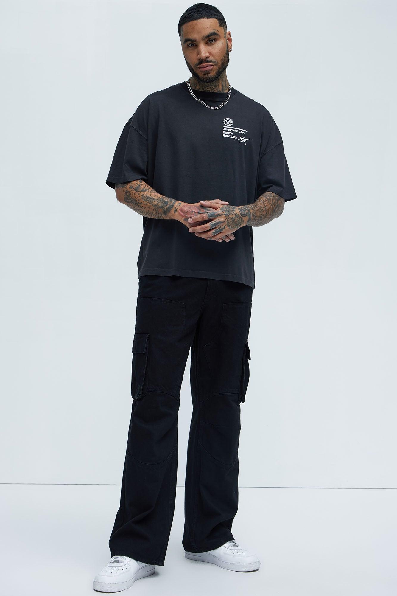Future Spaces Now Oversized Short Sleeve Tee - Black Product Image
