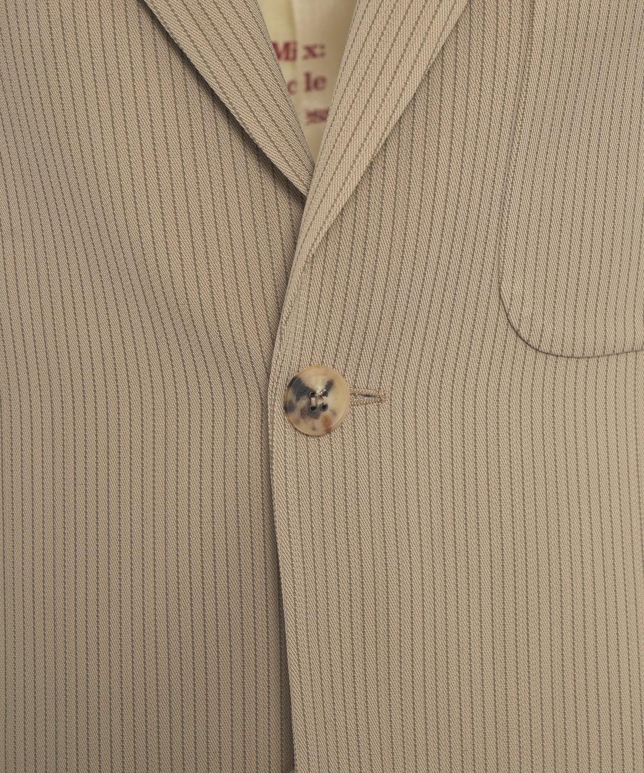 Single-breasted blazer with pinstripes Product Image