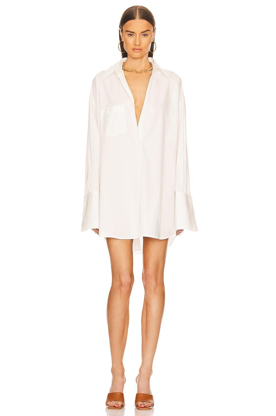 Cotton Poplin Oversized Shirt Helsa Product Image