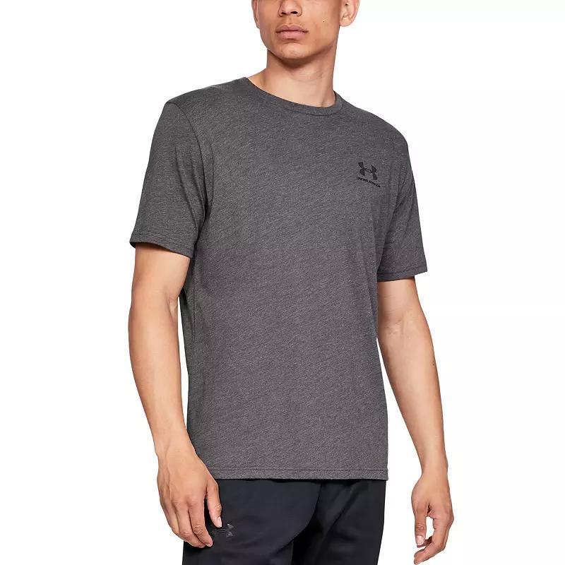 Men's Under Armour Sportstyle Tee, Size: Large, Grey Product Image