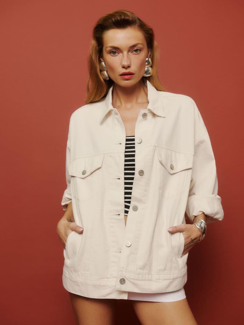 Brooks Oversized Denim Jacket Product Image