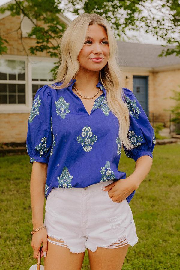 Sip In Style Floral Top Product Image