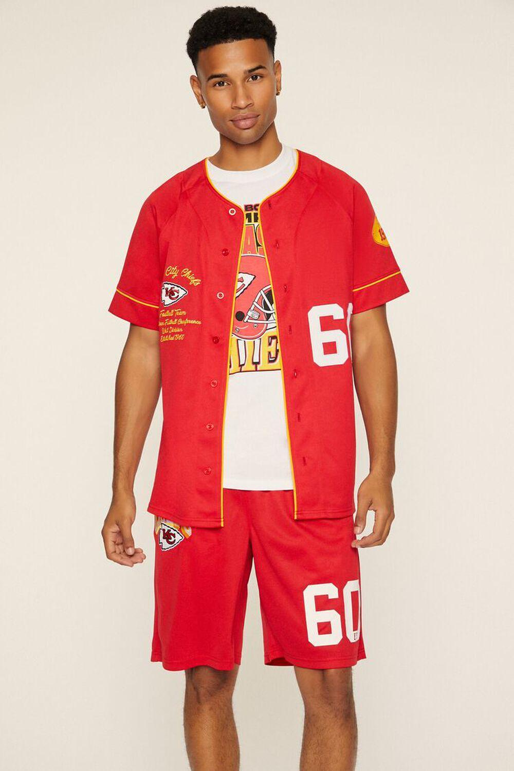 Kansas City Chiefs Embroidered Shirt | Forever 21 Product Image