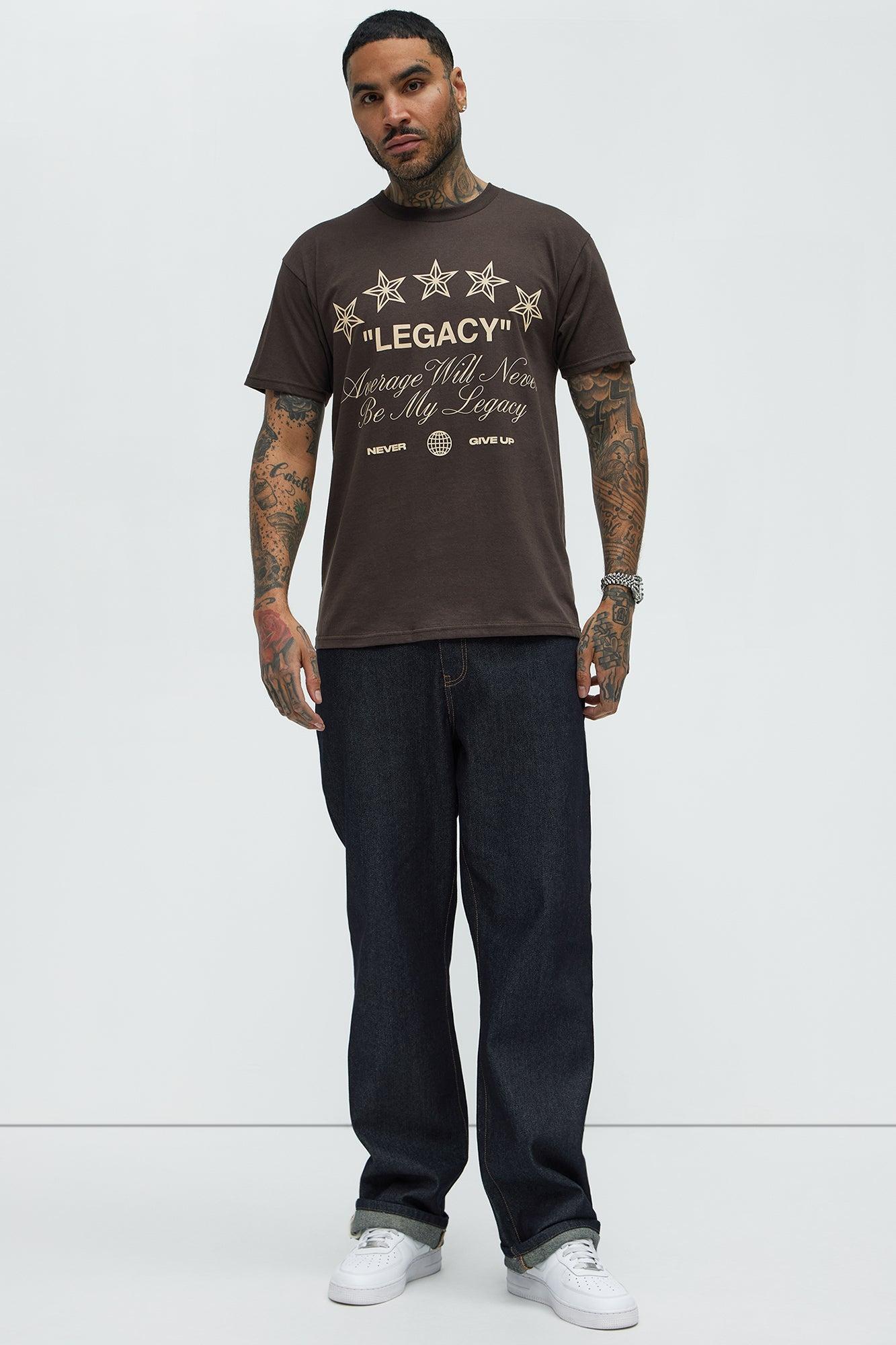My Legacy Star Short Sleeve Tee - Brown Product Image