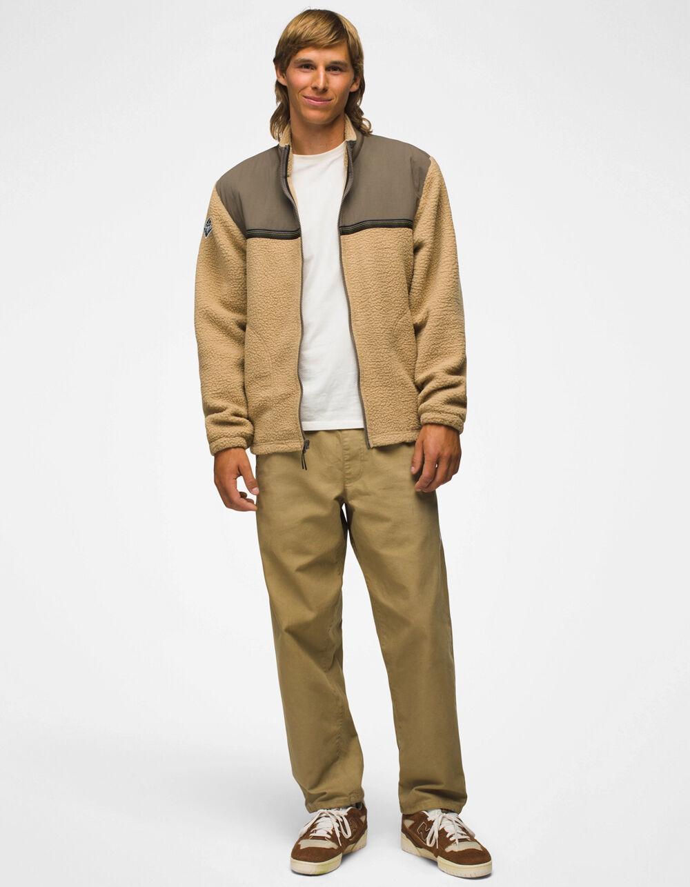 PRANA Voyaged Mens Relaxed Straight Pants - TAN Product Image