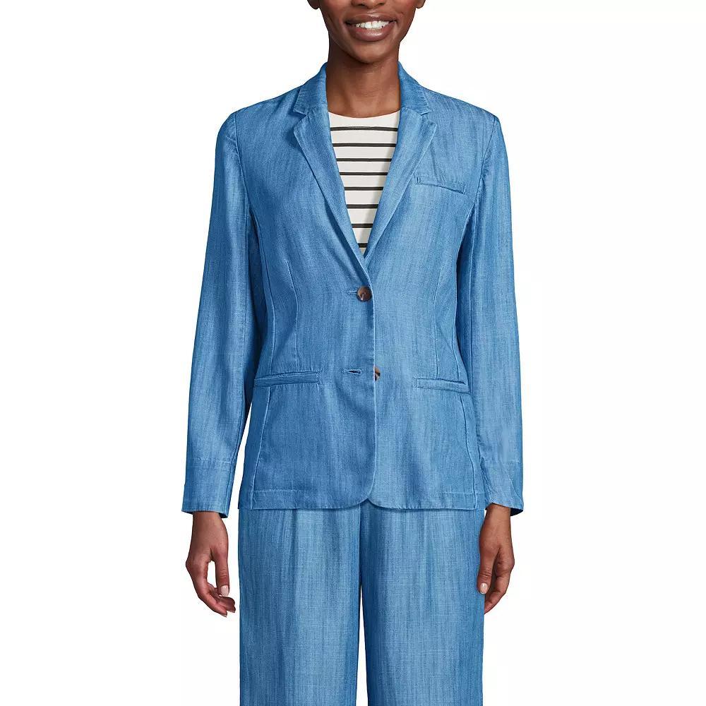 Women's Lands' End Relaxed Blazer,  Product Image