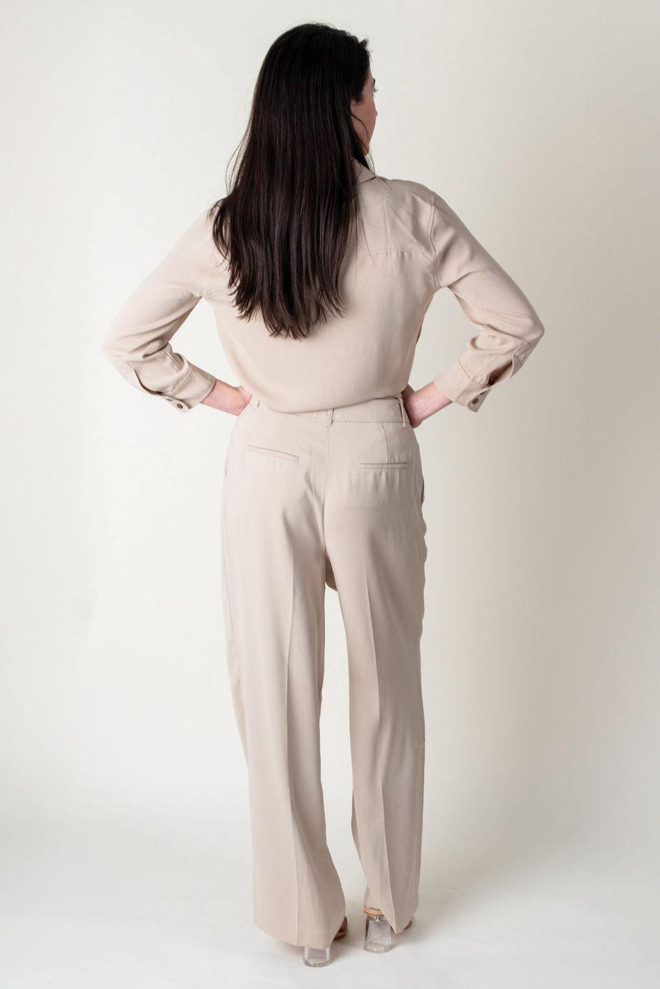 Jules High Waist Wide Leg Trousers Product Image