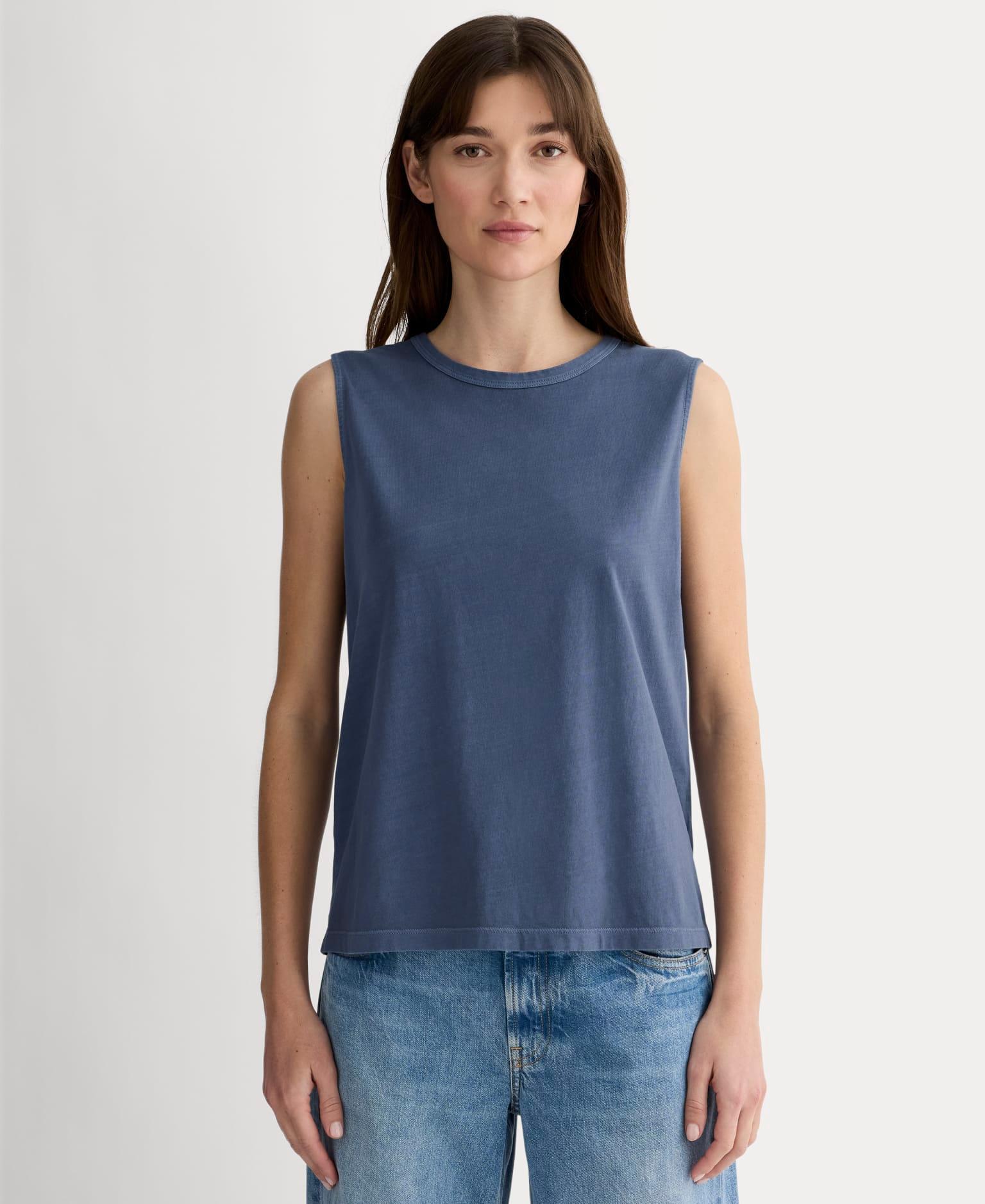Womens Boyfriend Tank in Essential Cotton by Everlane Product Image