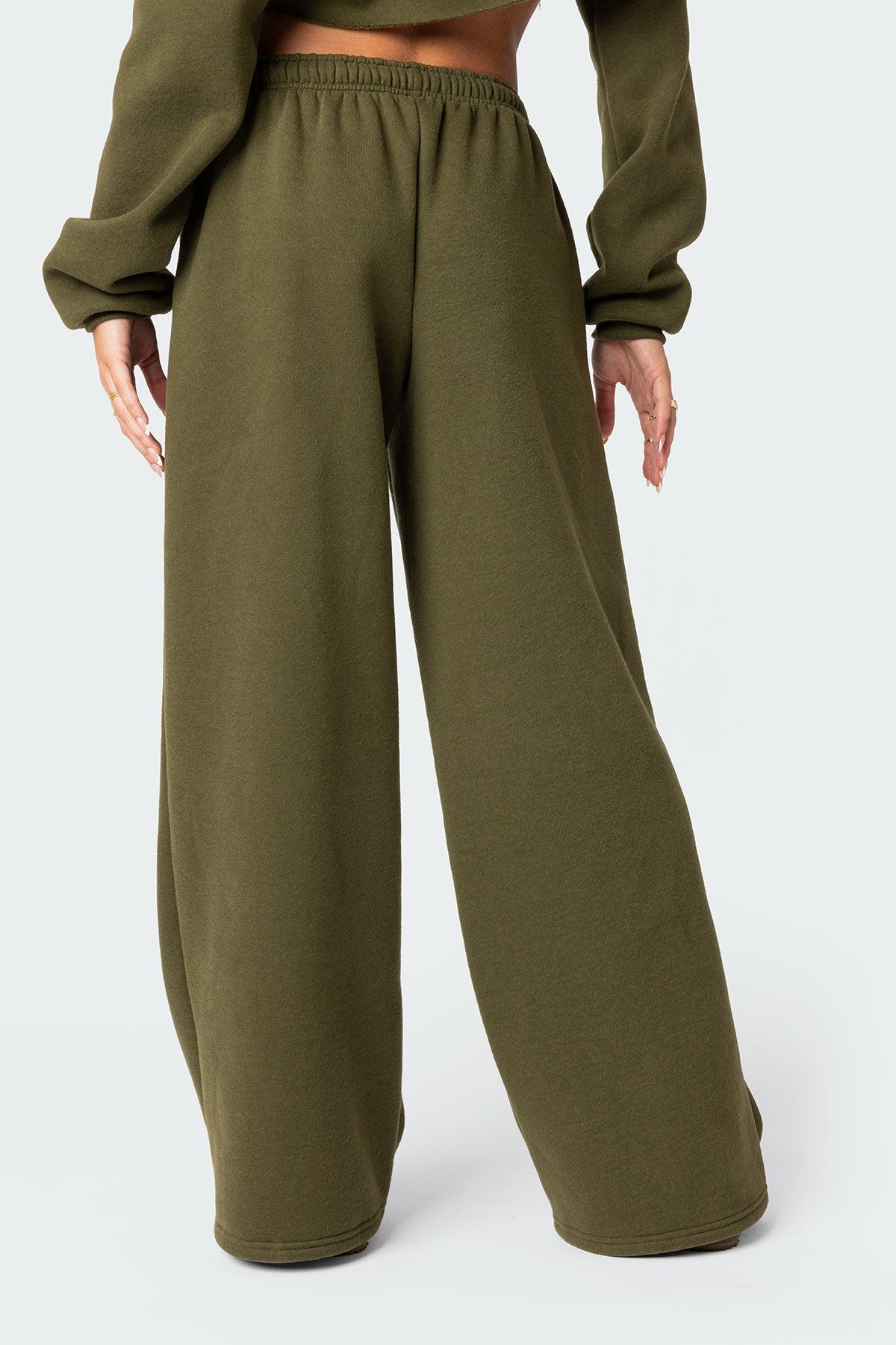 Brenna Low Rise Wide Sweatpants Product Image