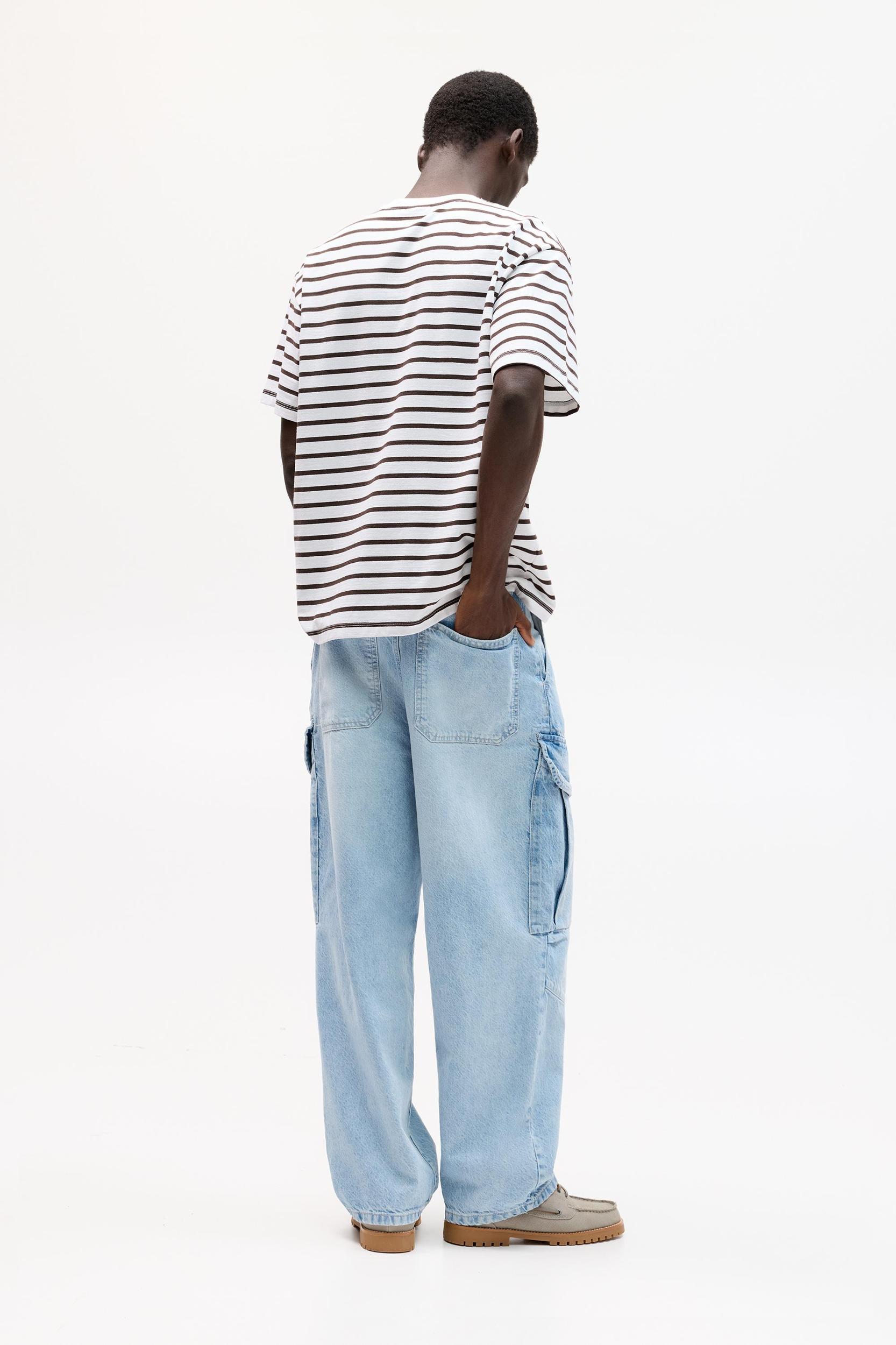 Striped short sleeve T-shirt Product Image