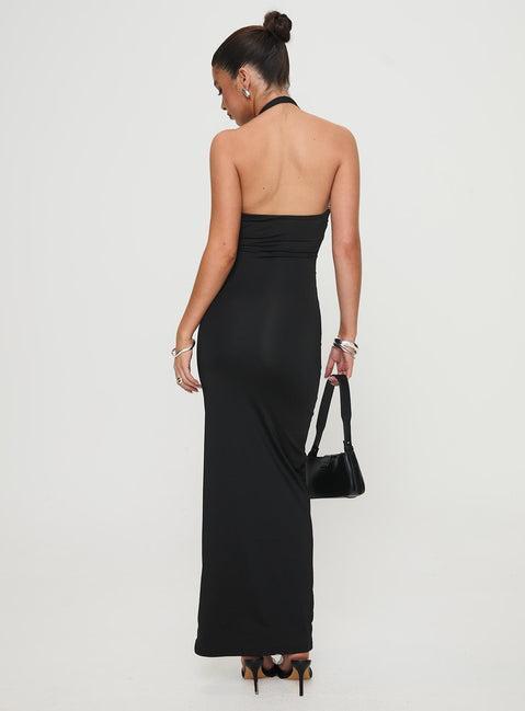 Spicy Maxi Dress Black Product Image