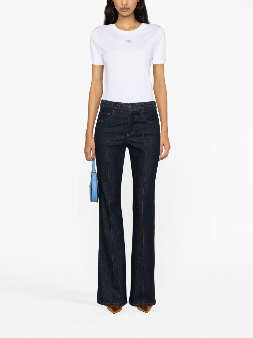 crystal-embellished T-shirt Product Image