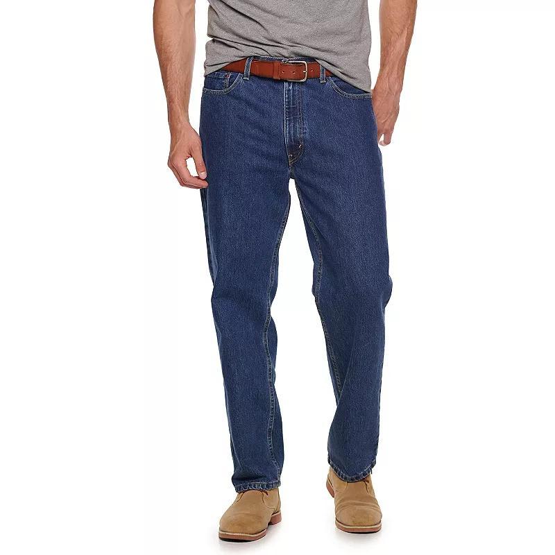 Levis Big  Tall 550 Relaxed Fit Stonewash Rigid Jeans Product Image