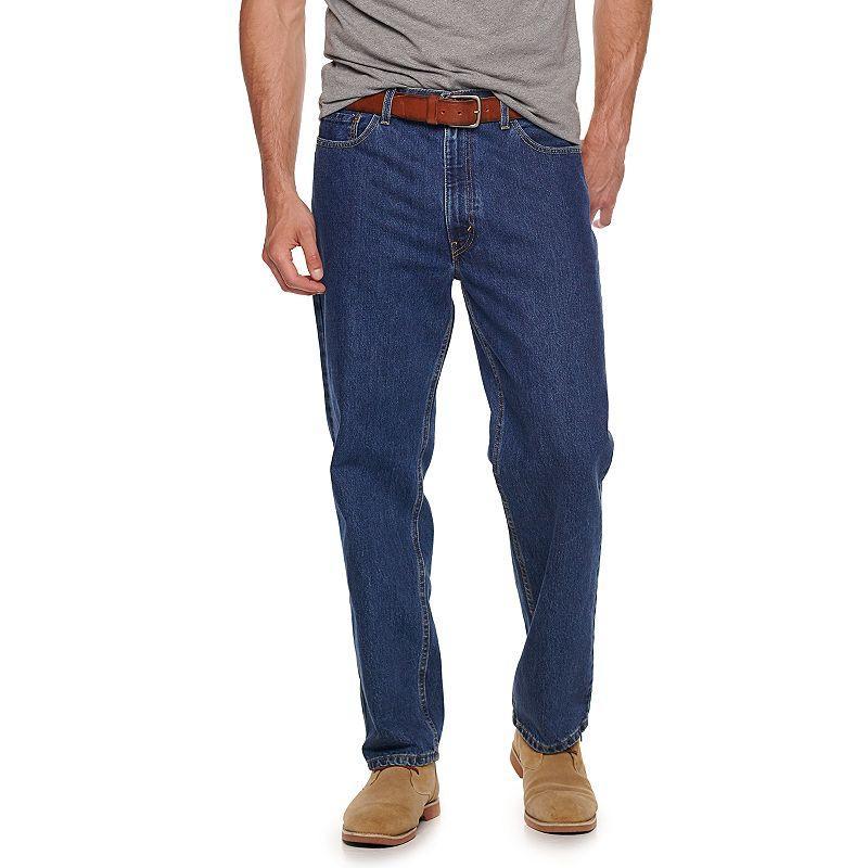 Big & Tall Levi's® 550™ Relaxed Fit Jeans, Men's, Size: 46X30, Stonewash Product Image