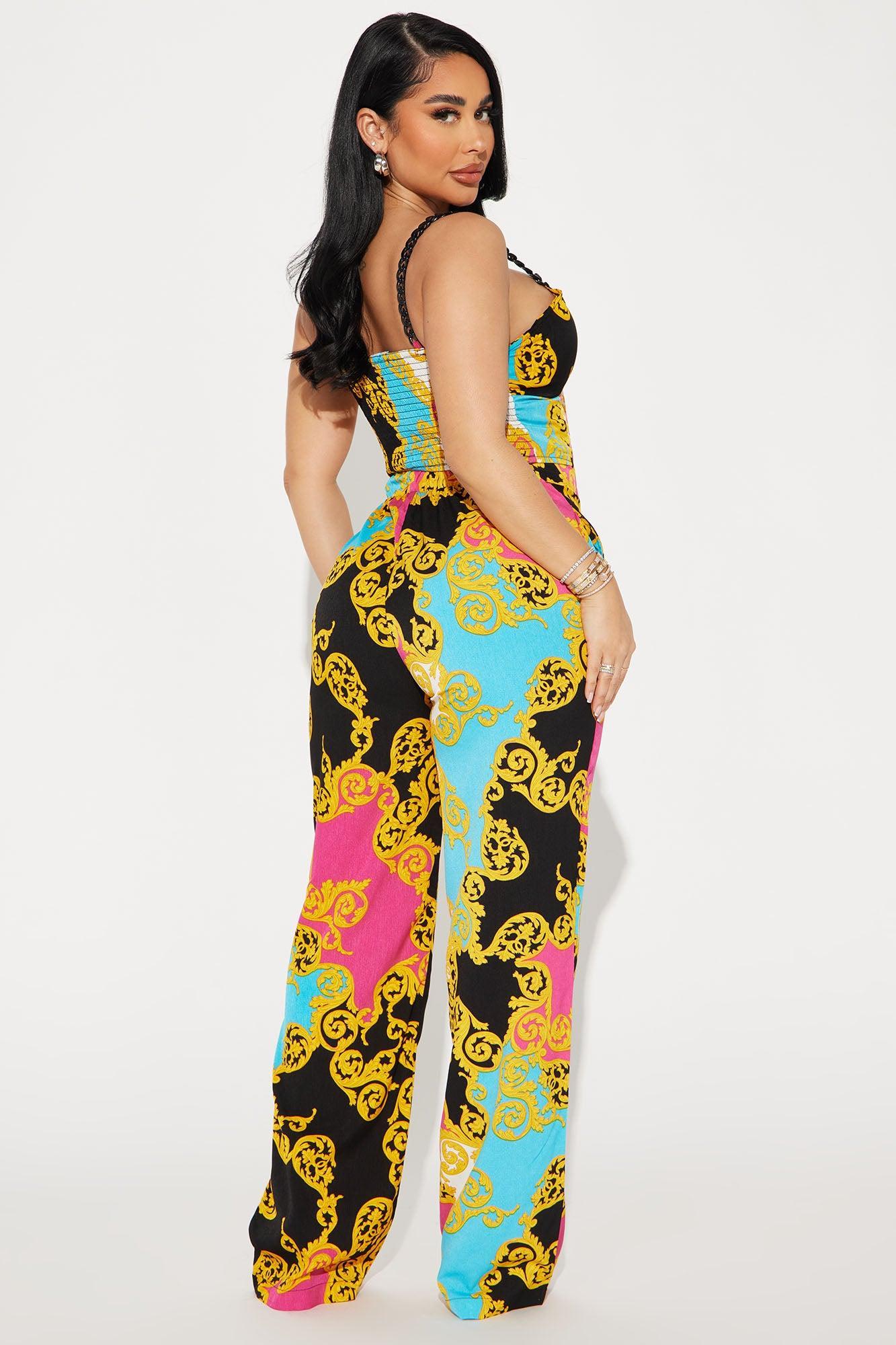 High Status Pant Set - Black/combo Product Image