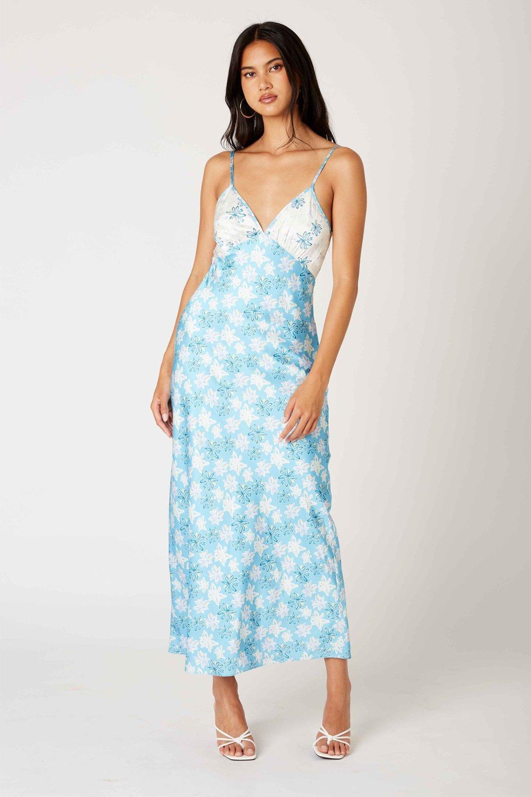 Jeffra Floral Slip Dress Product Image