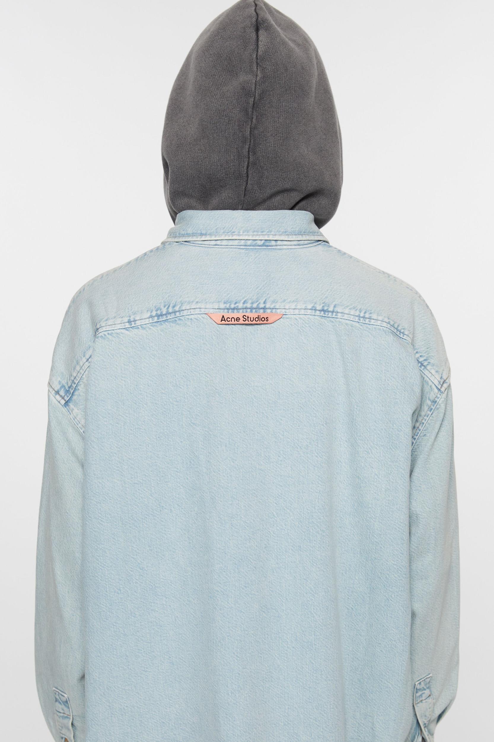 Denim button-up shirt - Relaxed fit Product Image