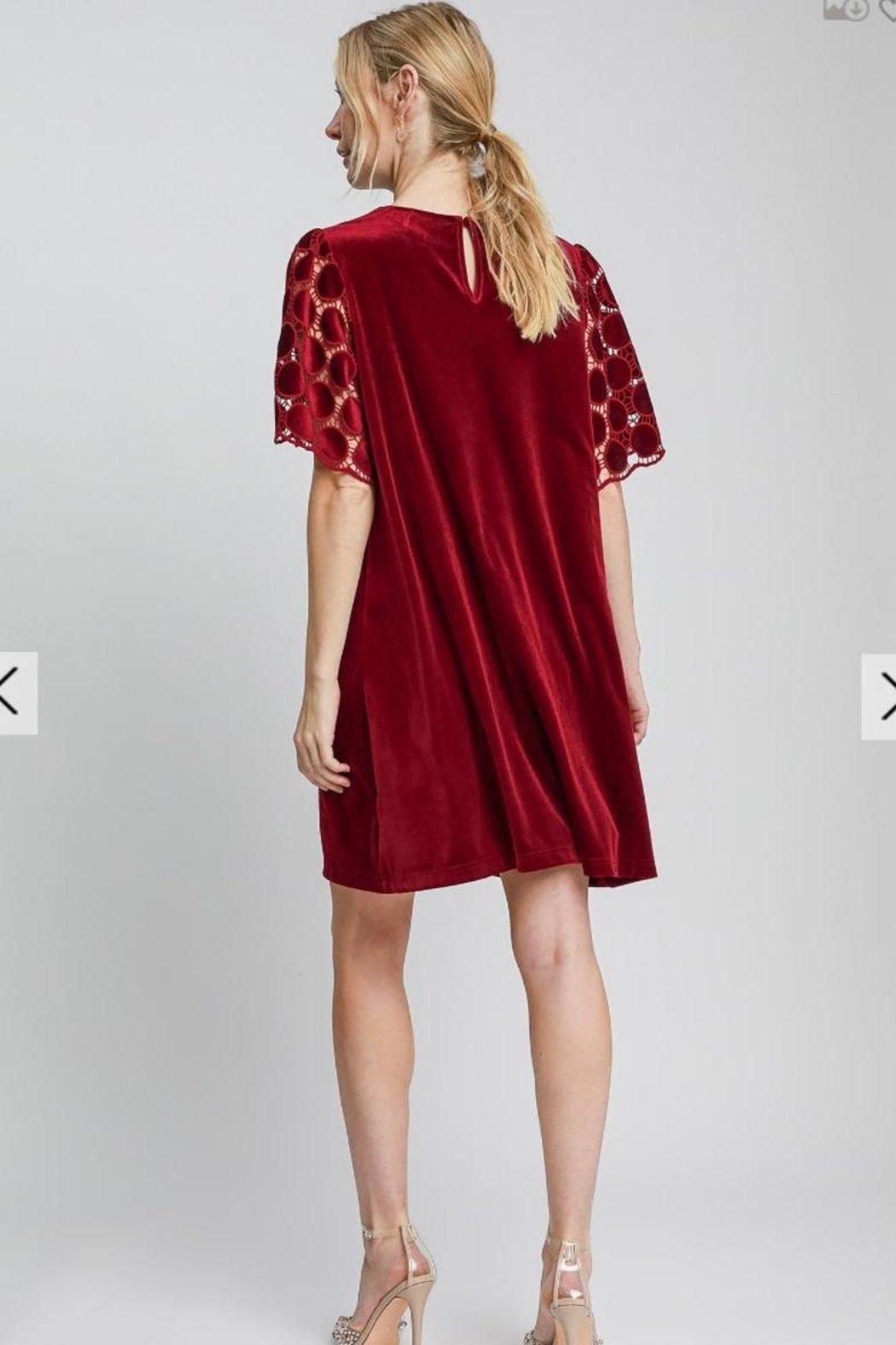 Dress, Velvet Shift Product Image