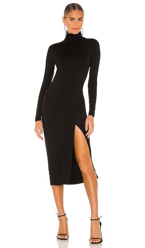 Lovers and Friends Gigi Midi Dress in Black Product Image