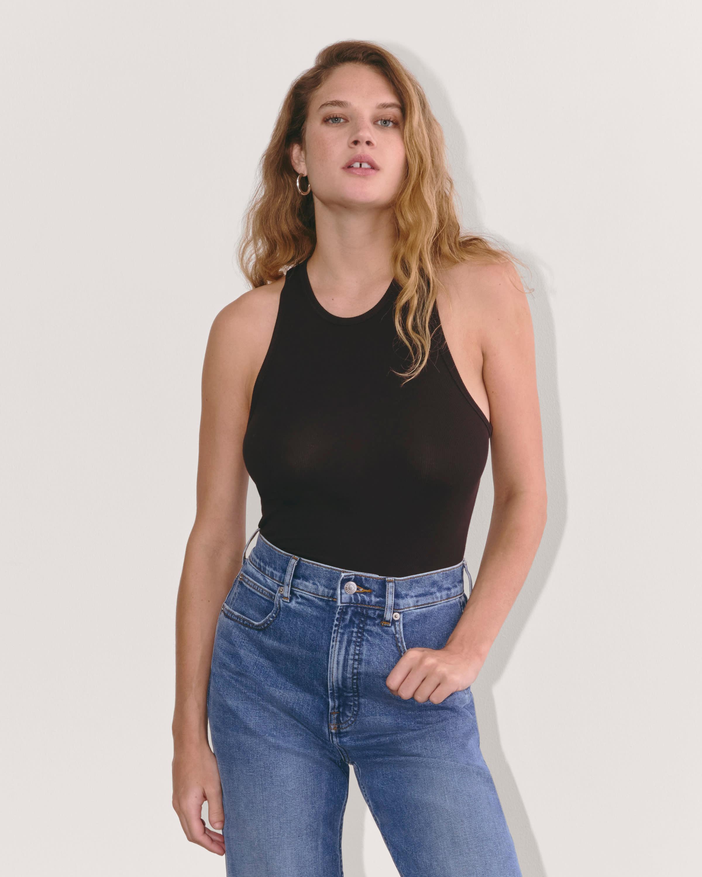 Womens Luxe Rib Racerback Tank by Everlane Product Image