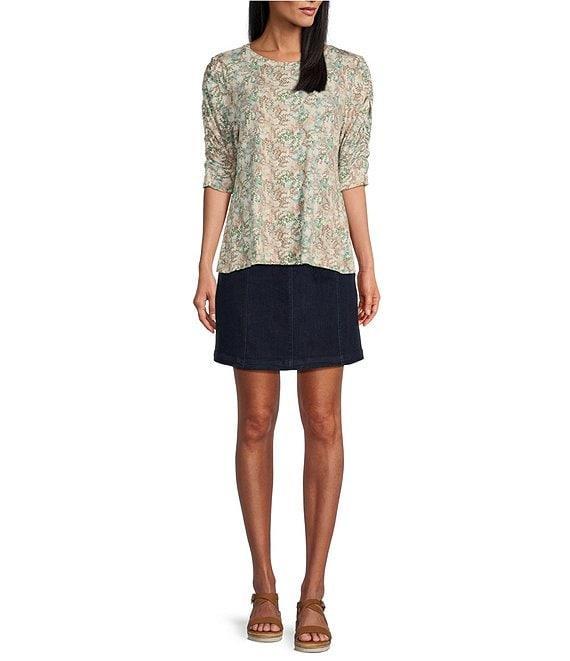 Intro Stretch Denim Panel Pull-On Skort Product Image