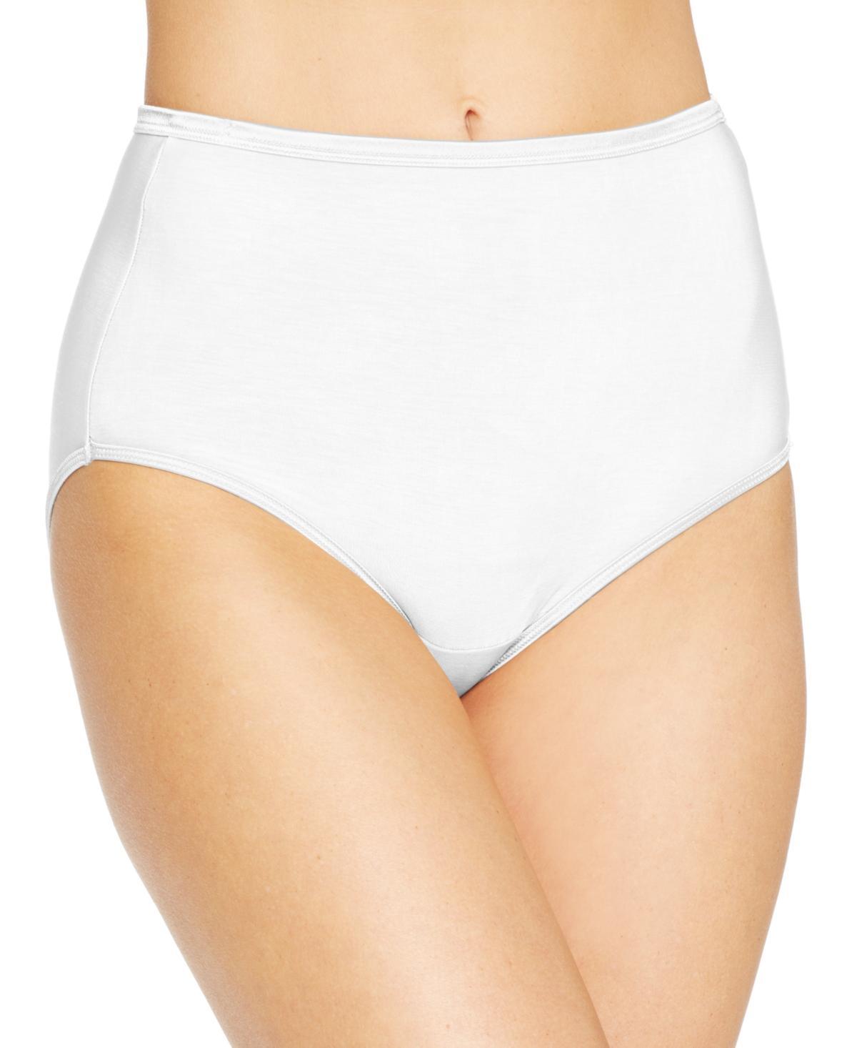 Women's Vanity Fair Lingerie® Illumination Brief Panty 13109, Size: 8, White Product Image