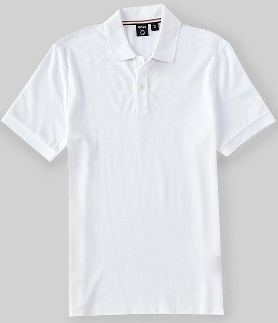 Hugo Boss BOSS Pallas Pima Cotton Short Sleeve Polo Shirt Product Image