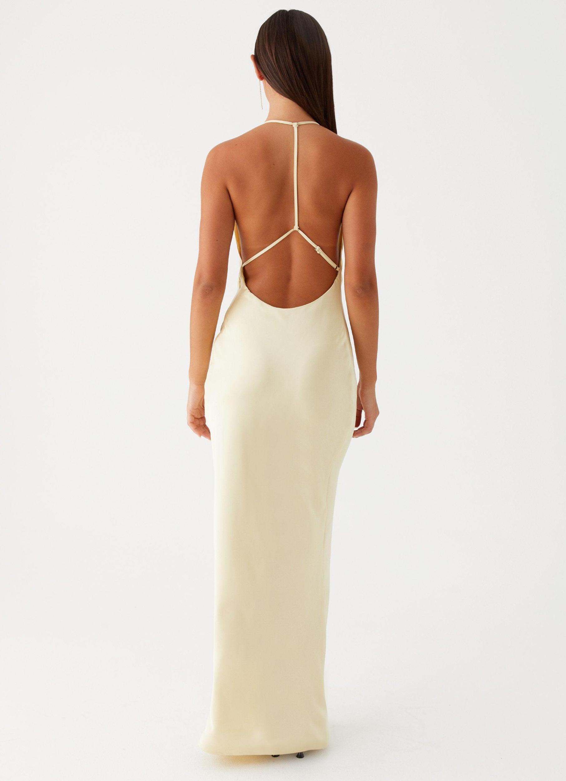 Dose Of Sunshine Maxi Dress - Lemon Product Image